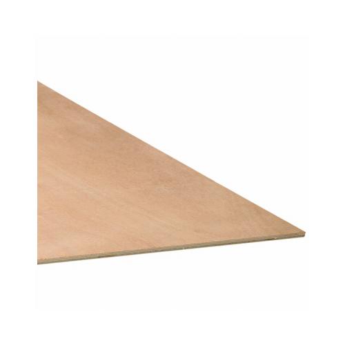 Lauan Plywood, 1/4-In. x 2 x 4-Ft.