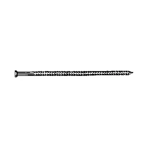 Siding Nails, Ring-Shank, Stainless Steel, 10D, 3-In., 1-Lb.