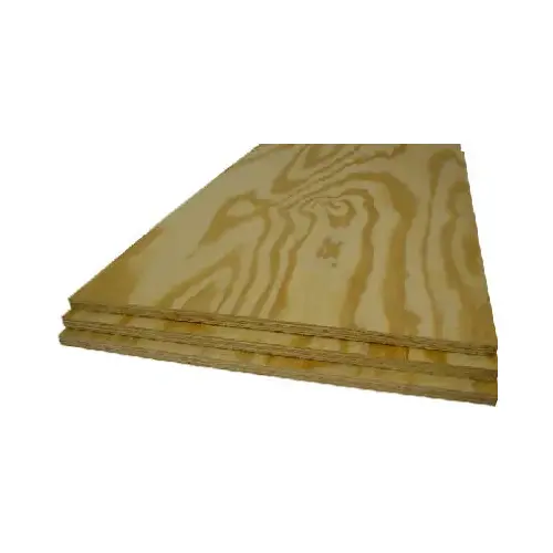 Pine Plywood Panel, Sanded, BC Grade, 1/2 (15/32)-In. x 2 x 4-Ft.