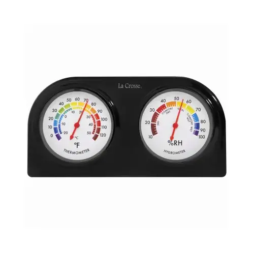 La Crosse 104-288 Weather Station, -10 to 130 deg F, 10 to 100 % Humidity Range