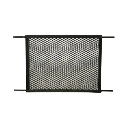 Prime-Line PL 15518 Storm & Screen Door Grille, Black Plastic