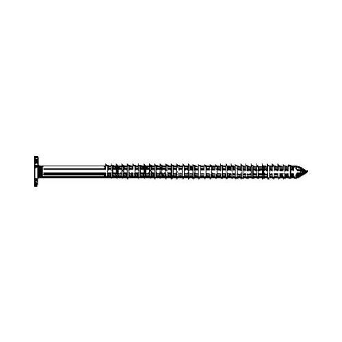 STORMGUARD S225A Series Wood Siding Nail, Hand Drive, 2 in L, Steel, Galvanized, Checkered Head, 5 lb