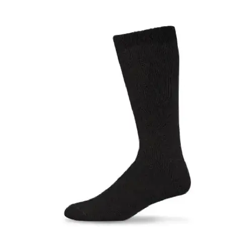 Work Socks, Thermal, Black, Men's XL