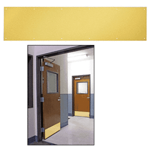 Crl Kp12x343 12 X 34 Polished Brass Kick Plate