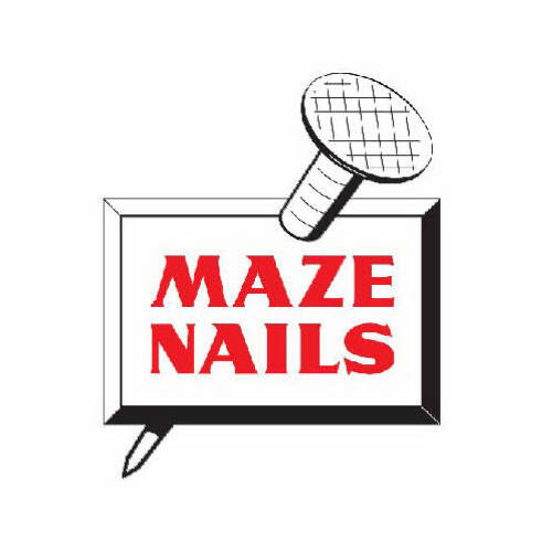 Maze Nails H526A-5 Pole Barn Nails, Ring Shank, Hardened Steel, 20D, 4-In., 5-Lbs.