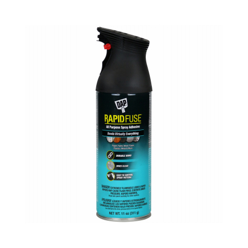 DAP GLOBAL INC 00114 Rapid Fuse All Purpose Spray Adhesive, 11-oz.