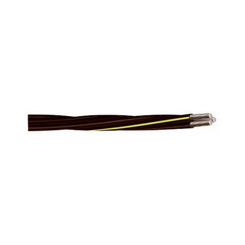 Underground Service Cable, Type URD Sweetbriar Aluminum, 4/0-4/0-2/0, 500-Ft.