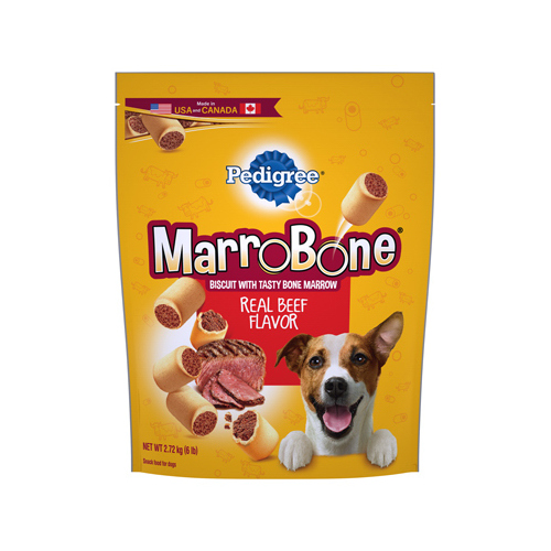 Pedigree 10045 MarroBone Beef Dog Biscuits, 6-Lbs.