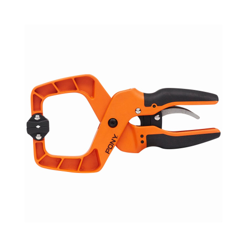 Hand Clamp, 2 in Max Opening Size, Nylon Body