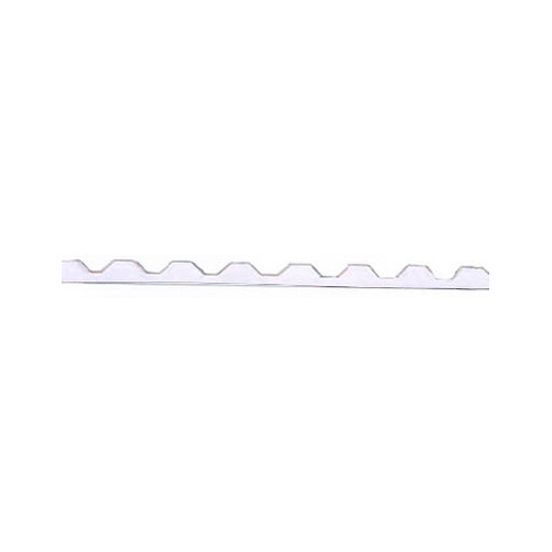 7 Square Closure Strip, 3 ft L, 1 in W, Polyethylene Foam, Horizontal Mounting - pack of 5