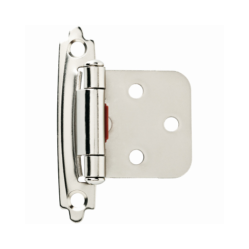 Liberty H0103BCSNO3 Overlay Hinges, SelfClose, Satin Nickel
