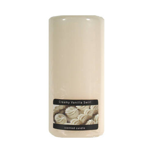 Candle Lite 2846021 Apple Cinnamon Scented Pillar Candle, 6-Inch - Must buy in quantities of 2