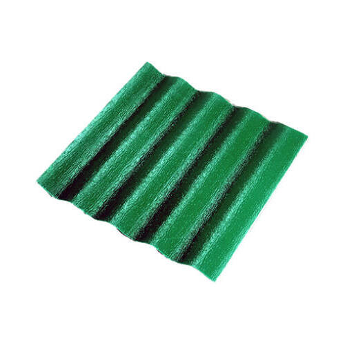 26-In. x 8-Ft. Green 5-oz. Corrugated Fiberglass - pack of 10