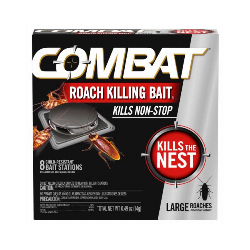 COMBAT 41913 Roach Bait, Characteristic - pack of 8