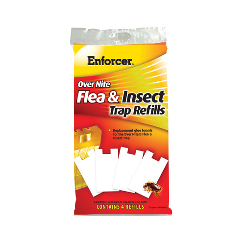 Enforcer ONFTR Flea Trap Refills Over Nite Glue Cat and Dog Permethrin