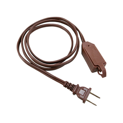 Master Electrician 09402ME Extension Cord, 16/2 SPT-2 Brown Polarized Cube Tap, 9-Ft.