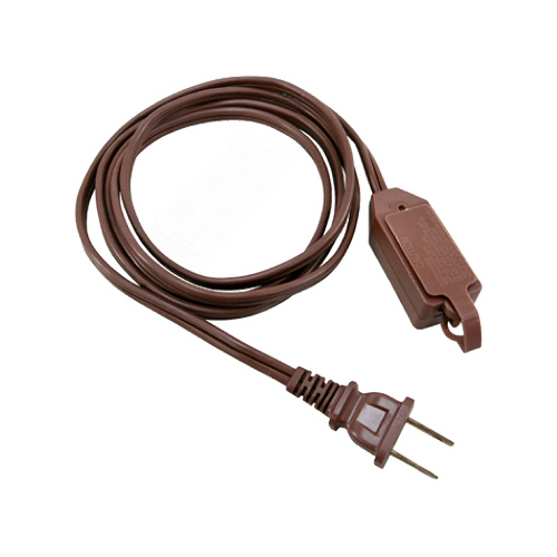 Master Electrician 09404ME Extension Cord, 16/2 SPT-2 Polarized Cube Tap, Brown, 15-Ft.