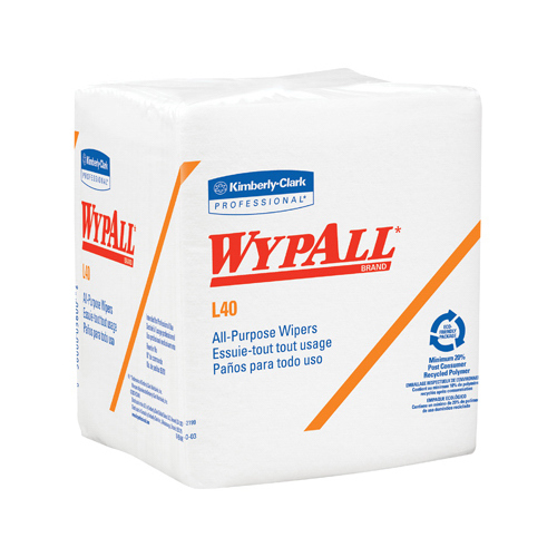WypAll 05701 L40 All-Purpose Wipes, White, 56-Ct  pack of 18