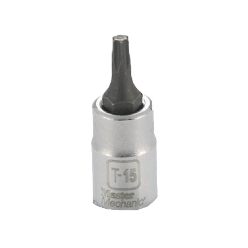 T-15 Torx Bit Socket, 1/4-In. Drive