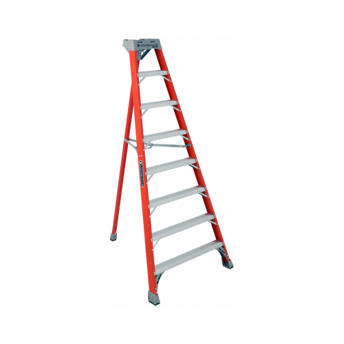 Louisville Ladder, Inc FT1508 8-Ft. Tripod Step Ladder, Fiberglass ...