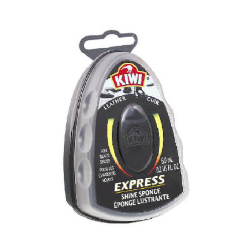 Express Instant Shoe Sponge, Black, 0.2-oz.