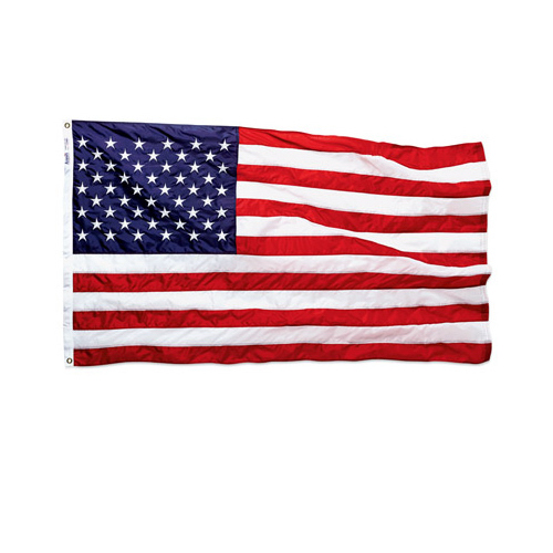 ANNIN FLAGMAKERS 021850R Nylon Replacement U.S. Flag, 2-1/2 x 4-Ft.