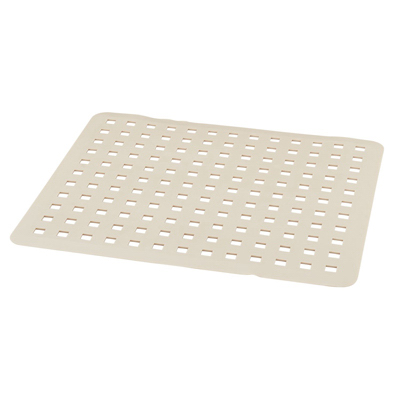 InterDesign 36603 Euro Kitchen Sink Mat, Taupe PVC, 11 x 12.5-In.