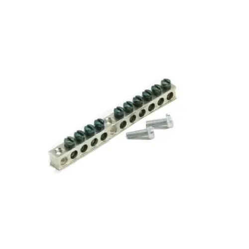 EATON CORPORATION GBK10P 10-Terminal BR Aluminum Ground Bar Kit