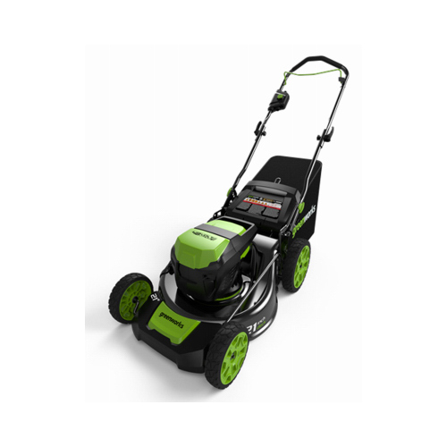 Cordless 3-N-1 Lawn Mower, Brushless Motor, 40-Volt Battery & Charger, 21-In. Deck