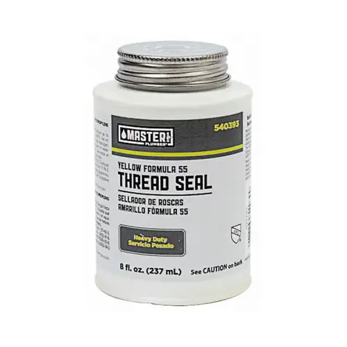 Yellow Formula 55 Thread Seal, 8-oz.