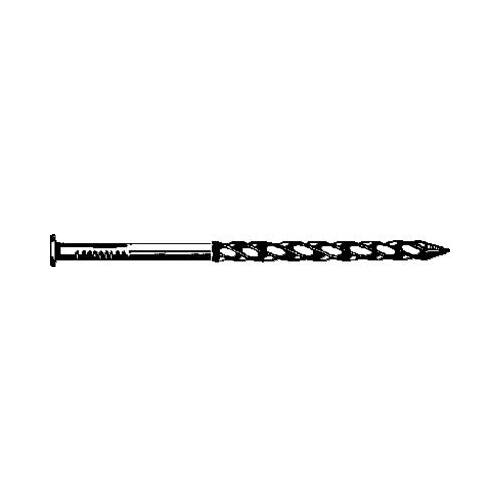 Maze T4491S-5-XCP6 STORMGUARD Deck Nail, Hand Drive, 16D, 3-1/2 in L, Steel, Galvanized, Spiral Shank - pack of 6