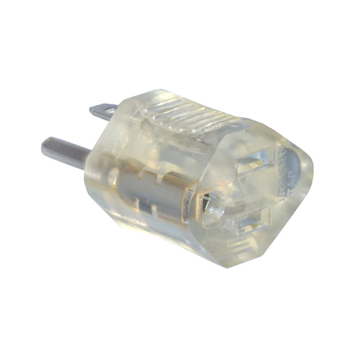 Clear Lighted-End Grounding Adapter