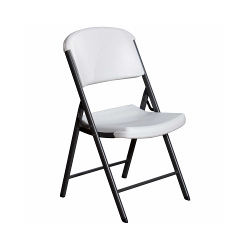 LIFETIME LEISURE 80916 WHT Comm Fold Chair