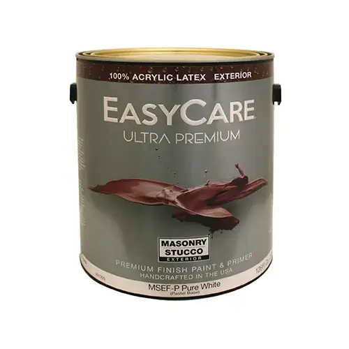 Masonry & Stucco Paint, Flat Pastel Base, 1-Gallon - pack of 2