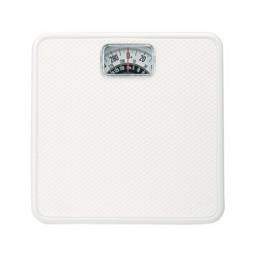 TAYLOR PRECISION PRODUCTS 20004014EXP White Square Mechanical Bath Scale