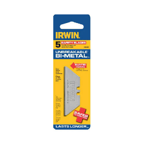 Irwin 2088100 Utility Blade, Bi-Metal/HSS, 2-Point - pack of 5