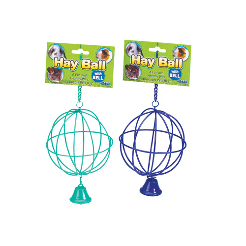Hay Ball, Chew-Proof, Small Pets, Assorted Colors