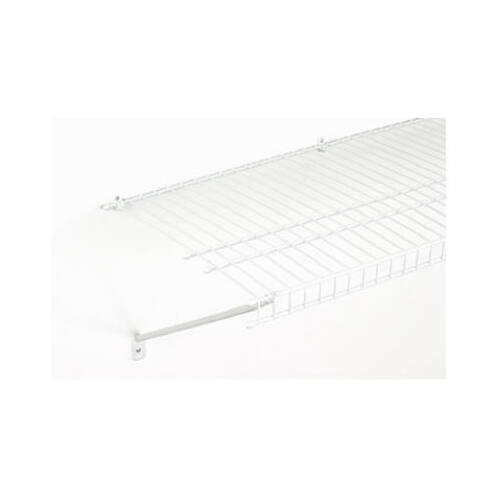 All-Purpose Wire Shelf Kit,, White,, 6-Ft. x 16-In.