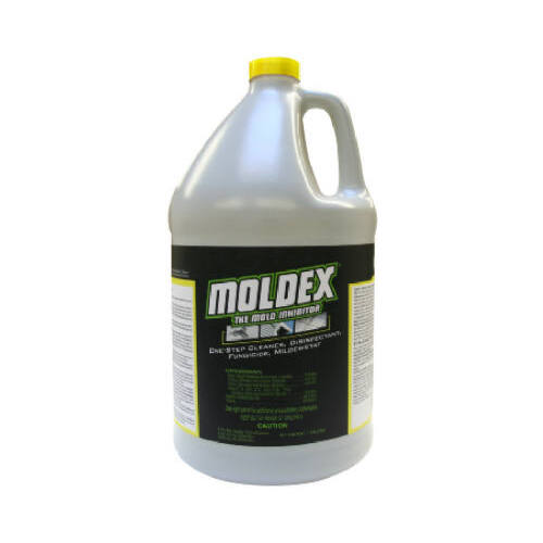 Moldex 5520 Mold and Mildew Killer, 1 gal, Liquid, Floral, Clear