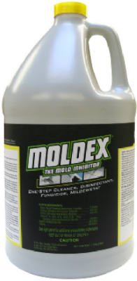 Moldex 5520 Mold and Mildew Killer, 1 gal, Liquid, Floral, Clear