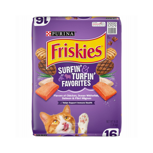 AMERICAN DISTRIBUTION & MFG CO 57579 Cat Food, Feline Favorites, 16Lbs