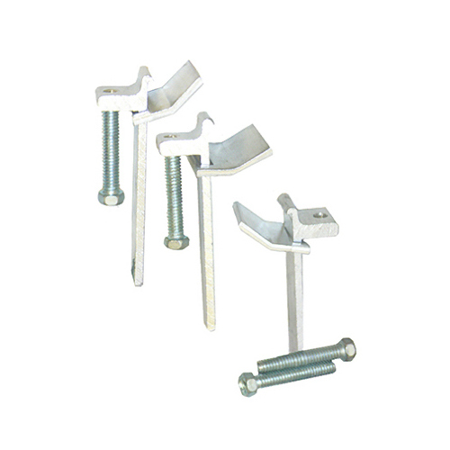 LARSEN SUPPLY CO., INC. 42-2107 Sink Rim Clips, Tile or Stone Countertops, Adjustable, 10-Count