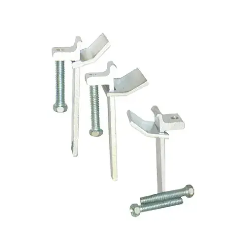 LARSEN SUPPLY CO., INC. 42-2107 Sink Rim Clips, Tile or Stone Countertops, Adjustable, 10-Count