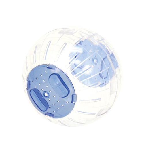 WARE MANUFACTURING INC 03261 Roll-N-Around Exercise Ball, Small Animals, Clear, Assorted Colors