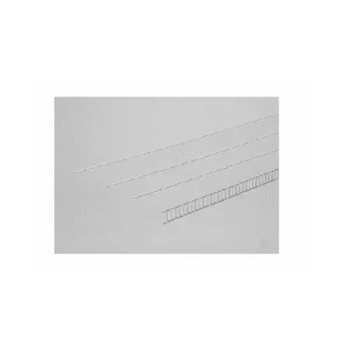 Wire Shelf, 60 lb, 20 in L, 72 in W, Steel, White - pack of 6