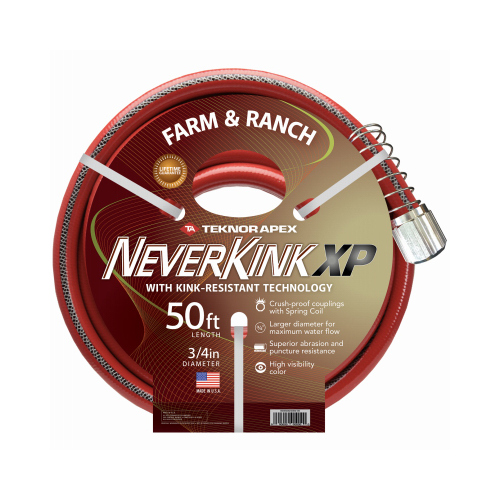 Teknor Apex 9846-50 Neverkink Xtreme Performance Farm and Ranch Hose, 3/4-In. x 50-Ft.