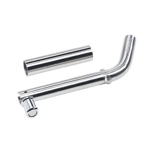 Hitch Pin, 5/8 in Dia Pin, 2-1/2 in OAL, Hardened Steel, Nickel Chrome