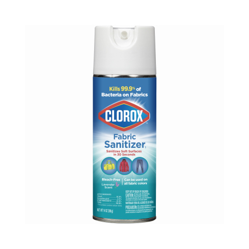 CLOROX 32422 Fabric Sanitizer Aerosol Spray, Lavender Scent, 4-oz.