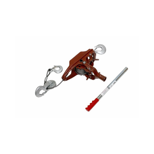 Cable Puller, 4 ton Lifting, 5/16 in Dia Rope/Cable, 18 ft Lift