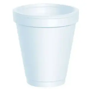 R3 CHICAGO 6J6 6 OZ SPACE SAVER White Polypropylene CUP 40/25